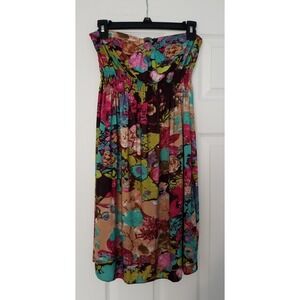 Womans Strapless dress Size Medium/Large